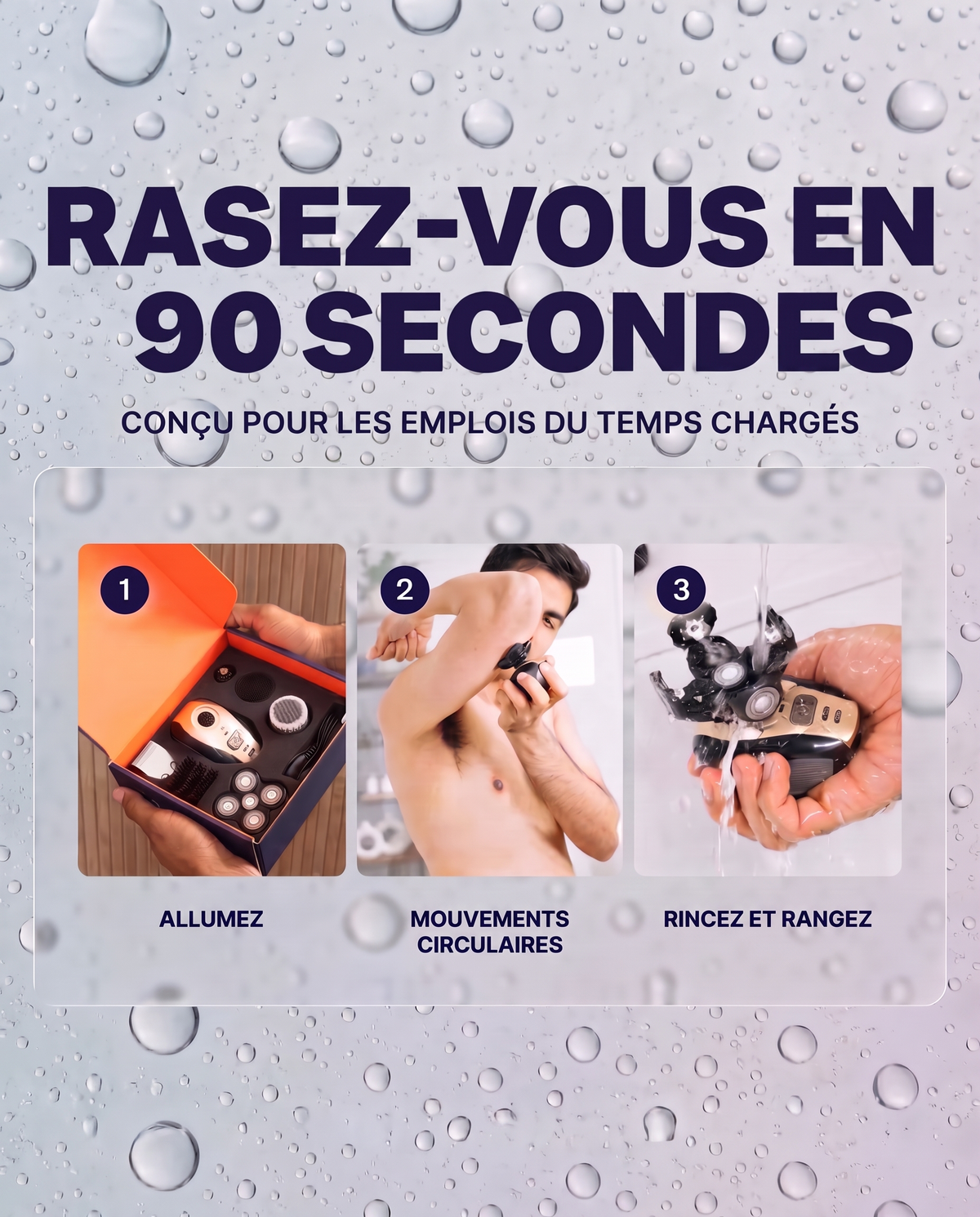 LE RASOIR ÉLECTRIQUE ORBITES