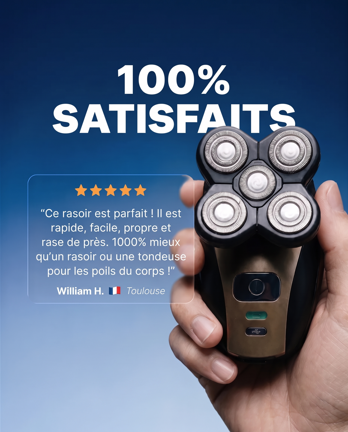 LE RASOIR ÉLECTRIQUE ORBITES